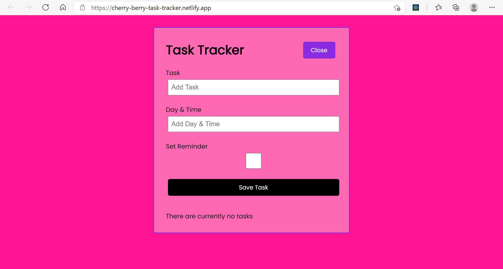 task tracker